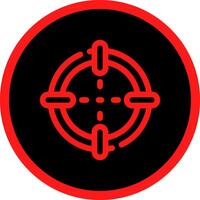 Target Creative Icon Design vector