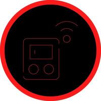 Smart Meter Creative Icon Design vector