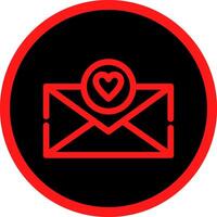 Love Letter Creative Icon Design vector