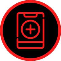 Emergency Call Creative Icon Design vector