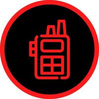 Walkie Talkie Creative Icon Design vector