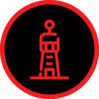 Lighthouse Creative Icon Design vector