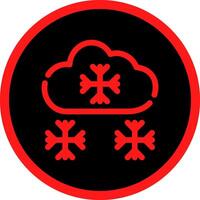 Snowy Creative Icon Design vector