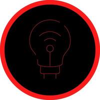 Smart Light Creative Icon Design vector