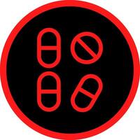 Pill Creative Icon Design vector