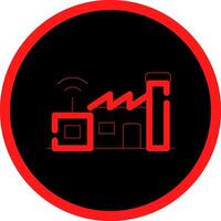 Smart Industry Creative Icon Design vector