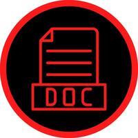 Doc Creative Icon Design vector