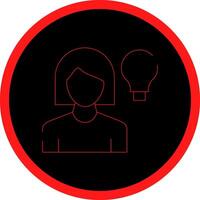 Idea Creative Icon Design vector