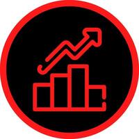 Growth Hacking Creative Icon Design vector