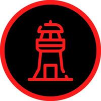 Lighthouse Creative Icon Design vector