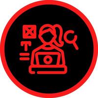 Graphic Designer Creative Icon Design vector