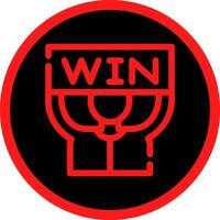 Win Creative Icon Design vector
