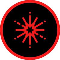 Star Creative Icon Design vector