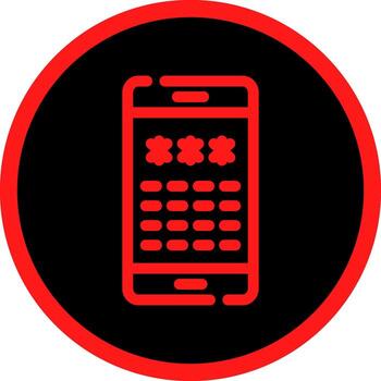 diseño de icono creativo de código pin vector