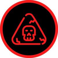 Dangerous Creative Icon Design vector