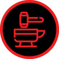 Blacksmith Creative Icon Design vector