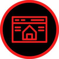 Property Sale Creative Icon Design vector