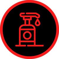 Shampoo Creative Icon Design vector