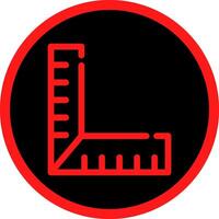 Ruler Creative Icon Design vector