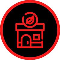 Eco House Creative Icon Design vector