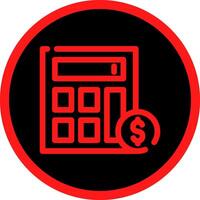 Accountant Creative Icon Design vector