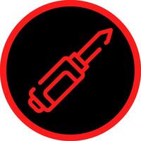 Screwdriver Creative Icon Design vector