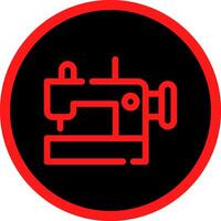 Sewing Machine Creative Icon Design vector