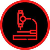 Microscope Creative Icon Design vector