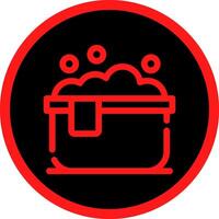 Laundry Creative Icon Design vector