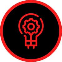 Idea Generation Creative Icon Design vector