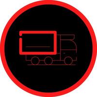 Cargo Truck Creative Icon Design vector