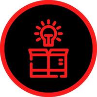 Think Out Of The Box Creative Icon Design vector