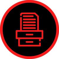 Project Inbox Creative Icon Design vector