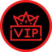 VIP Creative Icon Design vector