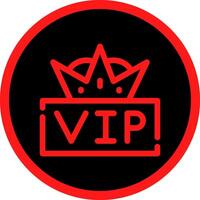 VIP Creative Icon Design vector