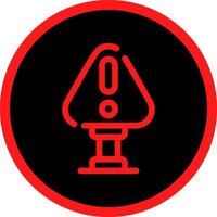 Alert Creative Icon Design vector