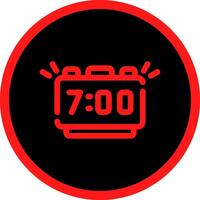 Alarm Creative Icon Design vector