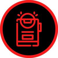 Light Creative Icon Design vector