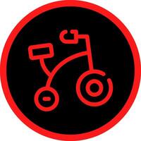 Bike Toy Creative Icon Design vector