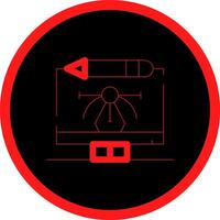 Digital Art Creative Icon Design vector