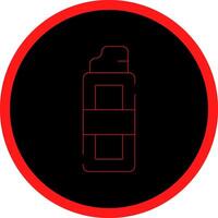 Pepper Spray Creative Icon Design vector