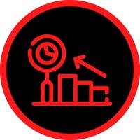 Predictive Analytics Creative Icon Design vector