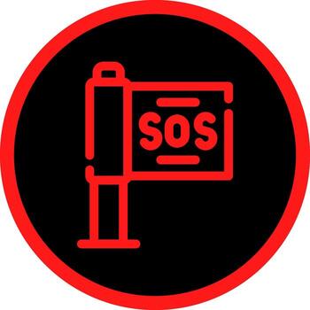 problema de diseño de iconos creativos vector