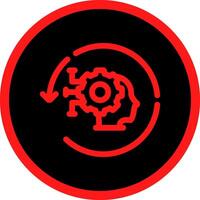 Reverse Engineering Creative Icon Design vector