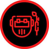 Welding Mask Creative Icon Design vector