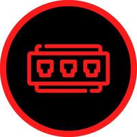 Hub Creative Icon Design vector