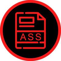 ASS Creative Icon Design vector