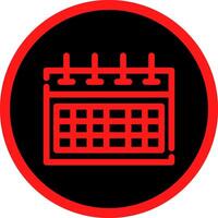 Calendar Creative Icon Design vector