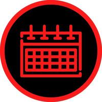 Calendar Creative Icon Design vector