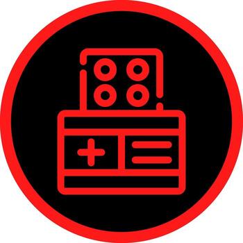 Patch Creative Icon Design vector